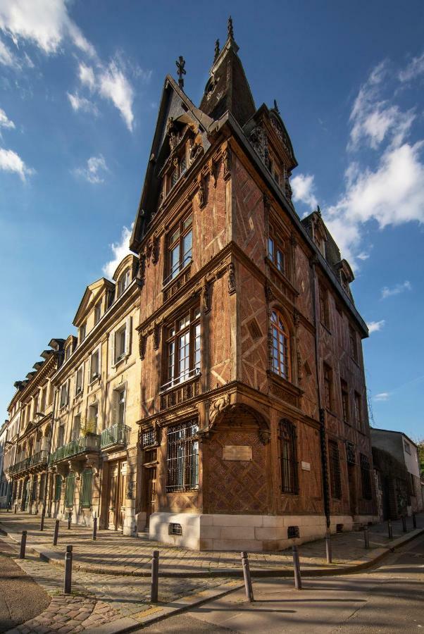 La Maison Des Vieux Logis Rouen Esterno foto