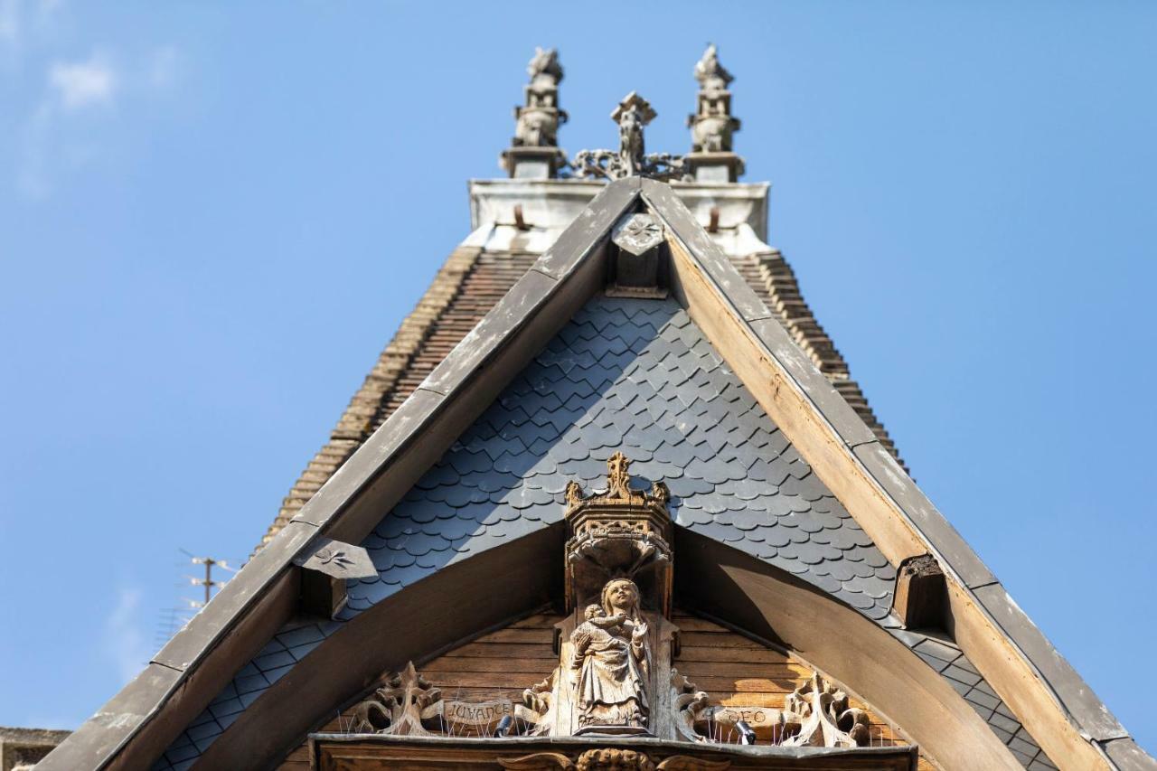 La Maison Des Vieux Logis Rouen Esterno foto